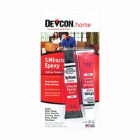 Devcon 20545 Epoxy Adhesive, Amber, Liquid, 0.5 oz, Tube 