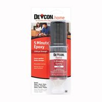 Devcon 20845 Epoxy Anchoring Adhesive, Amber, Liquid, 0.84 oz, Syringe 