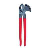 Crescent NP11 Nail Puller Plier, 11 in OAL, Black/Red Handle, Rubber-Grip Handle, 3-1/4 in W Jaw 
