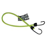 Keeper 06025 Bungee Cord, 24 in L, Rubber, Hook End, Pack of 10 