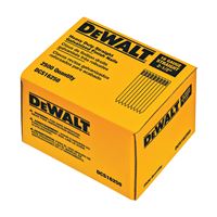 DeWALT DCS16125 Finish Nail, 1-1/4 in L, 16 Gauge, Steel, Galvanized, Brad Head, Smooth Shank 