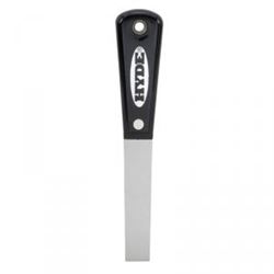 Hyde 02005 Putty Knife, 3/4 in W Blade, HCS Blade, Nylon Handle, Tapered Handle, 7 in OAL 