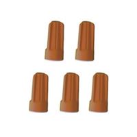 Orbit Easy Seal 57074 Small Wire Connector, Plastic Housing Material, Orange, Pack of 12 