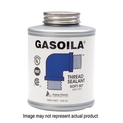 Gasoila SS04 Soft-Set Thread Sealant with PTFE, 0.25 pt, Liquid, Blue/Green 