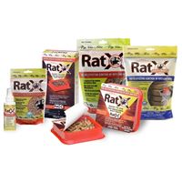 RatX 620100 Rodent Bait, Pellet, 8 oz Bag 