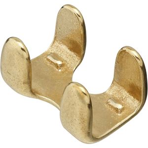 National Hardware 3235BC Series N265-892 Rope Clamp, Non-Magnetic, Brass, Solid Brass