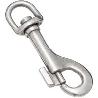 National Hardware 3159BC Series N262-345 Bolt Snap, 170 lb Working Load, Stainless Steel 
