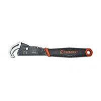 Crescent CPW12 Pipe Wrench, 1-1/2 in Jaw, 12 in L, Steel, Black-Oxide, Ergonomic Handle 