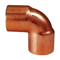 Elkhart Products 31314 Pipe Elbow, 1-1/2 in, Sweat, 90 deg Angle, Copper 
