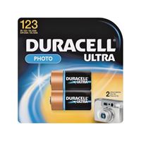 Duracell 41333212104 Battery, 3.2 to 3.3 V Battery, 1400 mAh, 3 V Battery, Lithium, Manganese Dioxide 