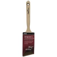 Linzer 2125N-2.5 Paint Brush, 2-1/2 in W, Polyester Bristle, Angle Sash Handle 
