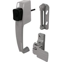 Prime-Line K 5070 Pushbutton Latch, Zinc, 1 to 1-1/4 in Thick Door 