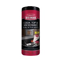 Weiman 90 Cook Top and Microwave Wipes, 7 in L, 8 in W 