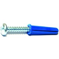 Midwest Fastener 21863 Ultimate Wall Anchor, 1-1/2 in L, Plastic, Pack of 5 