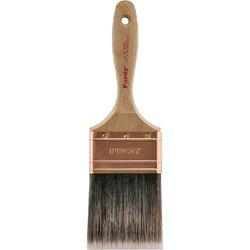 Purdy XL Sprig 144380330 Flat Trim Brush, 3 in W, 3-3/16 in L Bristle, Nylon/Polyester Bristle, Beavertail Handle 
