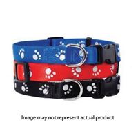 RuffinIt 39201 Reflective Dog Collar, 8 to 12 in L, 3/8 in W, Nylon, Assorted, Pack of 3 