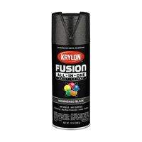 Krylon K02782007 Spray Paint, Hammered, Black, 12 oz, Can 