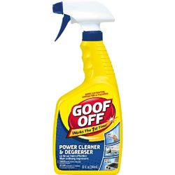 Goof Off FG686 Power Cleaner and Degreaser, 32 oz, Liquid 
