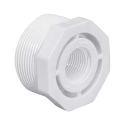 IPEX 435708 Reducing Bushing, 1-1/2 x 1 in, MPT x FPT, White, SCH 40 Schedule, 150 psi Pressure 