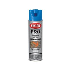 Krylon K07324000 Professional Marking Paint, Fluorescent Safety Red, 15 oz, Aerosol Can 