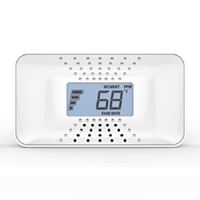 First Alert 1039753 Carbon Monoxide Alarm with Temperature Digital Display, Digital Display, 85 dB, Alarm: Audible Beep 