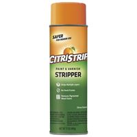 Citristrip ECSG807 Paint and Varnish Stripper, Gel, Orange, 17 oz, Aerosol Can 