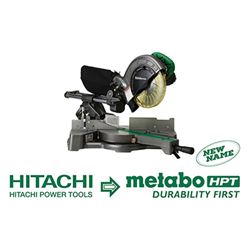 Metabo HPT C8FSESM Miter Saw, 8-1/2 in Dia Blade, 2-9/16 x 12 in Cutting Capacity, 5500 rpm Speed 