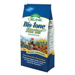 Espoma Bio-tone Starter Plus BTSP4 Organic Plant Food, 4 lb, Bag, Granular, 4-3-3 N-P-K Ratio 