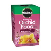 Miracle-Gro 1001991 Water Soluble Orchid Food, 8 oz Box, Solid, 30-10-10 N-P-K Ratio 