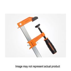 Pony 3712 Bar Clamp, 600 lb, 12 in Max Opening Size, 2-1/2 in D Throat, Steel Body 