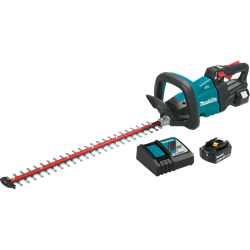 Makita XHU07T Cordless Hedge Trimmer Kit, Battery Included, 5 Ah, 18 V, Lithium-Ion, 3/8 in Cutting Capacity 