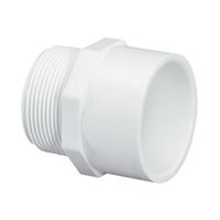 IPEX 435602 Pipe Adapter, 1/2 in, Socket x MPT, PVC, SCH 40 Schedule 