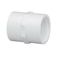IPEX 435466 Pipe Coupling, 1/2 in, FPT, PVC, SCH 40 Schedule 