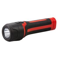Dorcy Storm Proof Series BA38-60634-RED Pathlight, AA Battery, LED Lamp, 150 Lumens, 300 m Beam Distance, Black/Red 