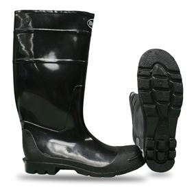 Boss 2KP2001 09 Knee Boots, 9, Black, PVC