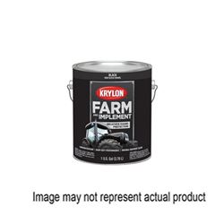Krylon K01975000 Farm Equipment Paint, High-Gloss Sheen, New Holland Yellow, 1 gal, 50 to 200 sq-ft/gal Coverage Area, Pack of 4 