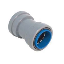 Southwire SIMPush 65083501 Conduit Coupling, 3/4 in Push-In, 1.65 in Dia, 2.43 in L, PVC 