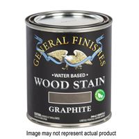 GENERAL FINISHES WAQT Wood Stain, Tint Base, Antique Brown, Liquid, 1 qt, Can 