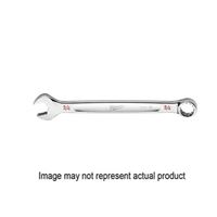 Milwaukee 45-96-9408 Combination Wrench, SAE, 1/4 in Head, 5.04 in L, 12-Point, Steel, Chrome, Ergonomic, I-Beam Handle 