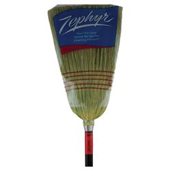 Zephyr 38032 Janitor Broom, #32 Sweep Face, Natural Fiber Bristle 