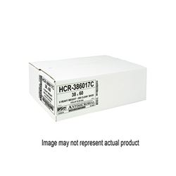 ALUF Plastics Hi-Lene Series HCR-404816C Anti-Microbial Coreless Can Liner, 45 gal, HDPE, Clear 