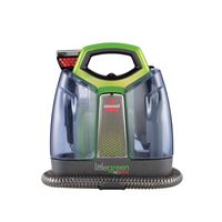 Bissell Little Green 2513G Carpet Cleaner, 37 oz Tank, 3 in W Cleaning Path, Cha-Cha Lime/Titanium 