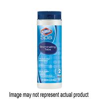 Clorox Spa 21005CSP Brominating Tablet, 5 lb, Tablet, Faint Halogen, White, Pack of 4 