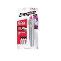 Energizer ENPMHH62 Handheld Flashlight, AAA Battery, Alkaline Battery, LED Lamp, 600 Lumens Lumens, Wide Beam, Black 