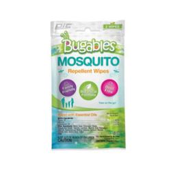Pic Bugables 36CT-MOS-WIPE Mosquito Repellent Wipes, Pack of 36 