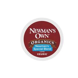 Newmans Own 5000351721 Coffee K-Cup Pod, Special Blend, Caffeine, Medium Roast, Box, Pack of 4 