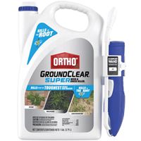 Ortho GroundClear 4652705 Super Weed and Grass Killer, Liquid, Light Yellow, 1 gal Jug 