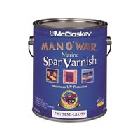 McCloskey Man O War 80-7507 080.0007507.007 Spar Varnish, Semi-Gloss, 1 gal, Pack of 2 