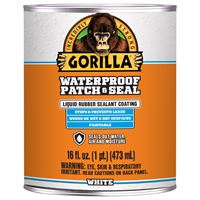 Gorilla 105343 Rubberized Spray Coating, Waterproof, White, 16 oz, Pack of 6 