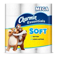 Charmin Essentials Soft 60251 Toilet Paper, Paper, Pack of 3 
